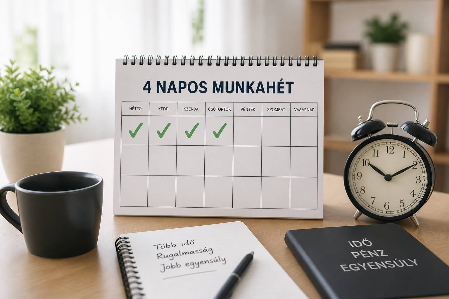 A 4 napos munkahét és a pénzügyeid: Hogyan hat ki a költségvetésedre?