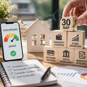 Hitelképesség javítása 30 nap alatt: mit fogad el a bank a gyakorlatban?