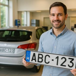 Új rendszámtáblák igénylése: mennyibe kerül, és mennyi idő alatt kapod meg?